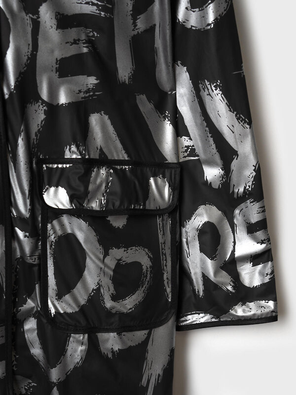 PLAYTODAY Дождевик 589865 12621010 черный,серебряный