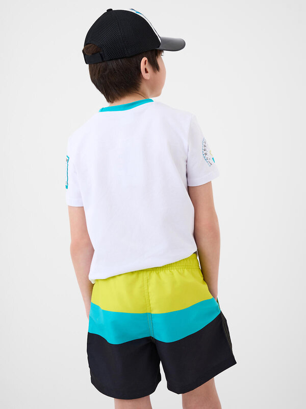 PLAYTODAY Шорты плавательные 589885 12611366 белый,светло-зеленый