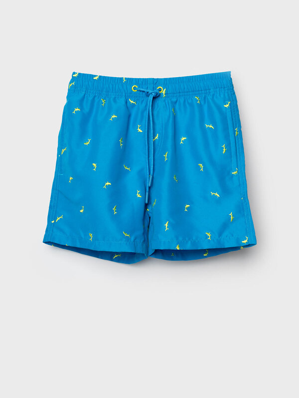 PLAYTODAY Шорты плавательные 589886 12611368 ярко-синий,светло-зеленый