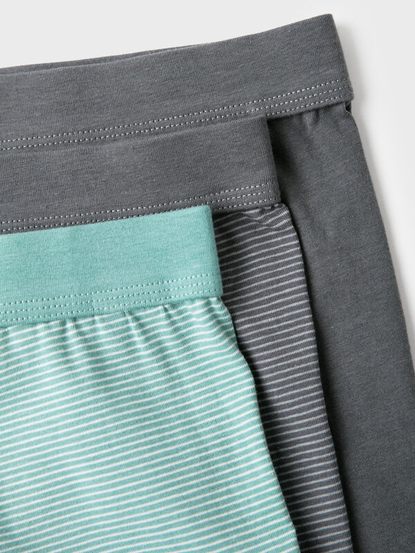 PLAYTODAY Трусы 589893 12656007 серый,светло-зеленый,светло-серый