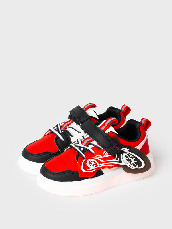 PLAYTODAY Полуботинки 589899 12612746 черный,красный