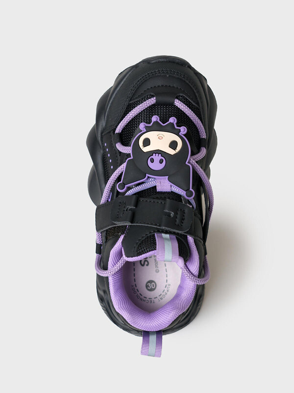 PLAYTODAY Полуботинки 589904 12642712 черный,фиолетовый