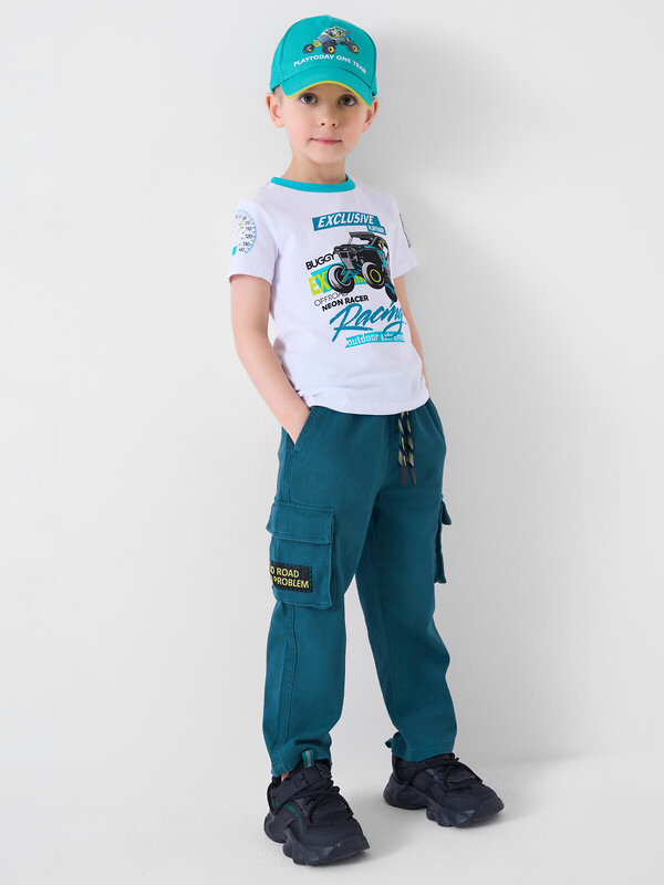 PLAYTODAY Полуботинки 589905 12612744 черный