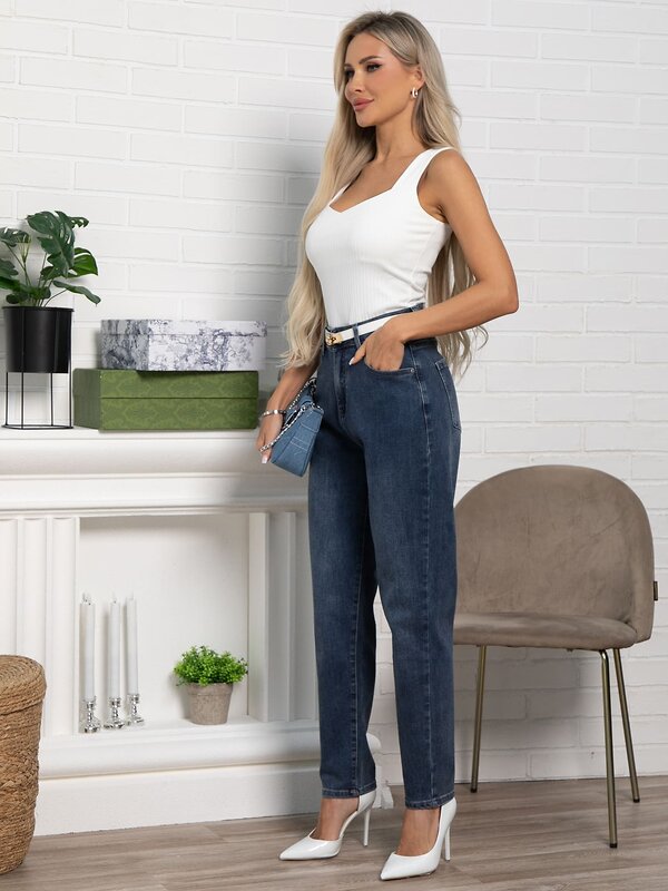 LT Collection Джинсы 589928 Б15436-12М синий