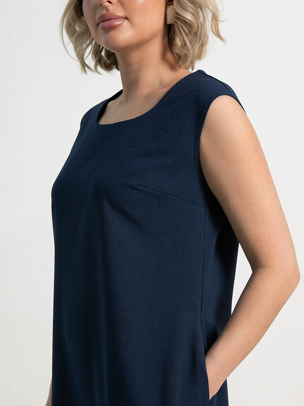 LT Collection Платье 589934 П15323-19М синий