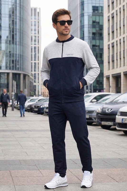 Lika Dress Костюм 589940 10675 Серый/Т.синий