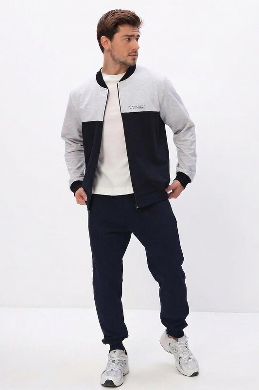 Lika Dress Костюм 589940 10675 Серый/Т.синий