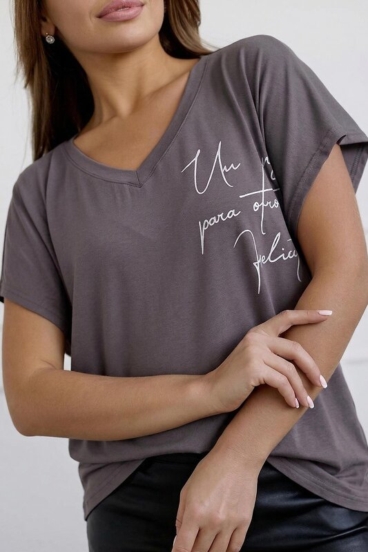 Lika Dress Футболка 589942 10654 Темно-серый