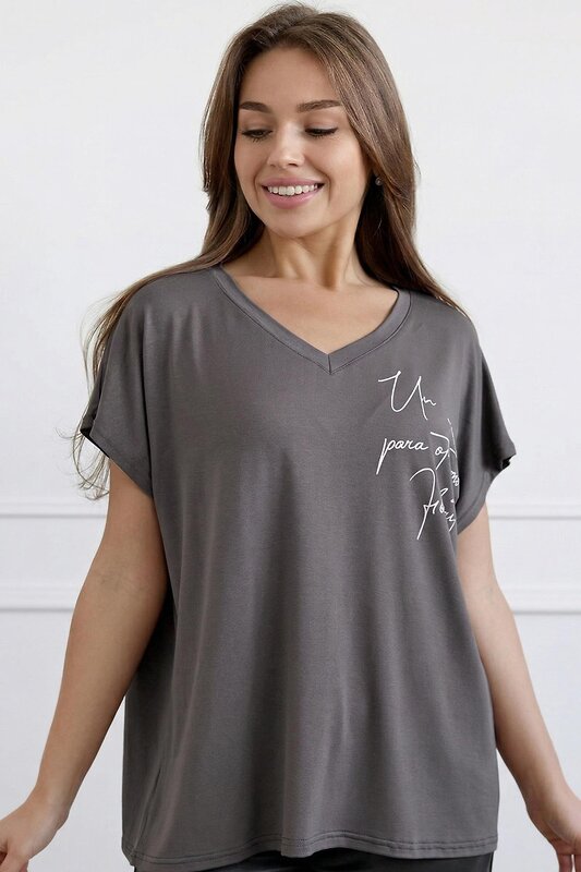 Lika Dress Футболка 589942 10654 Темно-серый