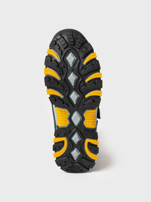 PLAYTODAY Ботинки 589954 32511704 черный,серый,светло-желтый