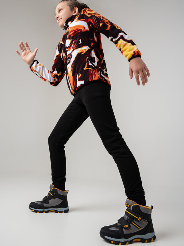 PLAYTODAY Ботинки 589954 32511704 черный,серый,светло-желтый