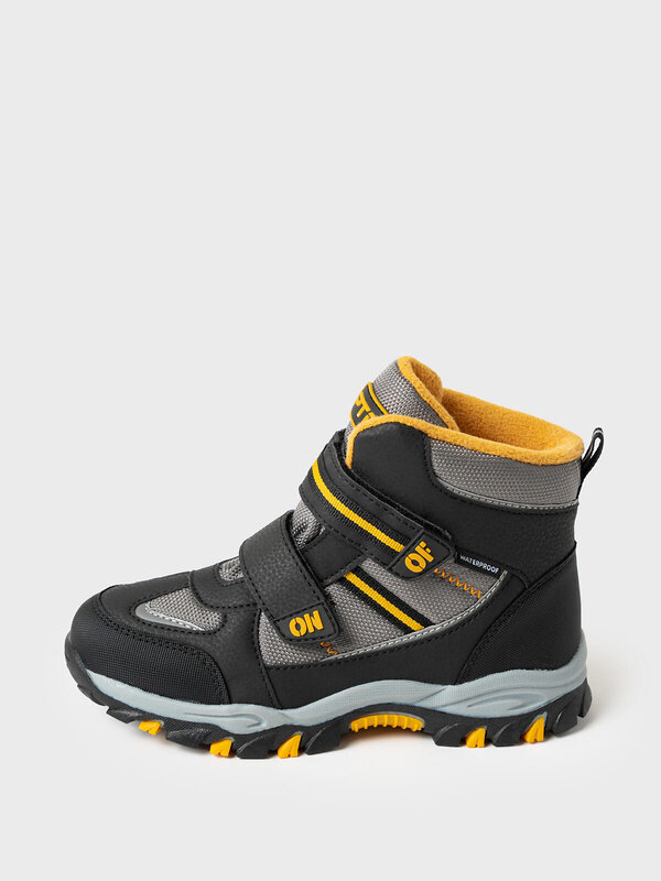 PLAYTODAY Ботинки 589954 32511704 черный,серый,светло-желтый