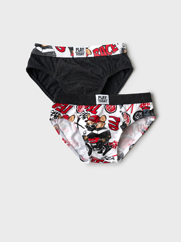 PLAYTODAY Трусы 590001 12612087 белый,красный,черный