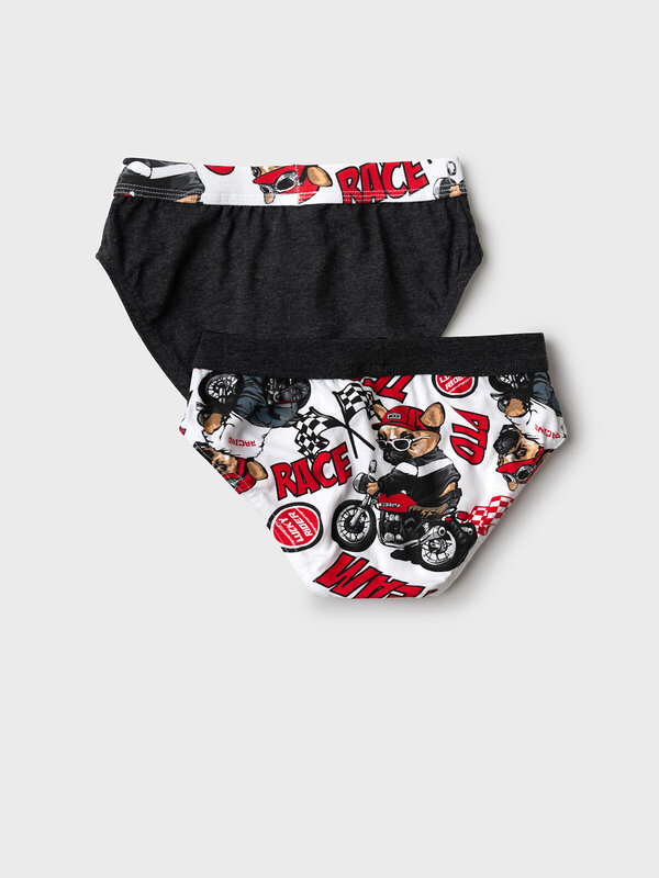 PLAYTODAY Трусы 590001 12612087 белый,красный,черный