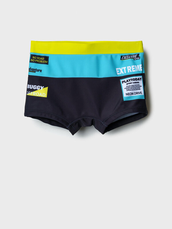 PLAYTODAY Плавки 590019 12612073 черный,светло-зеленый,бирюзовый