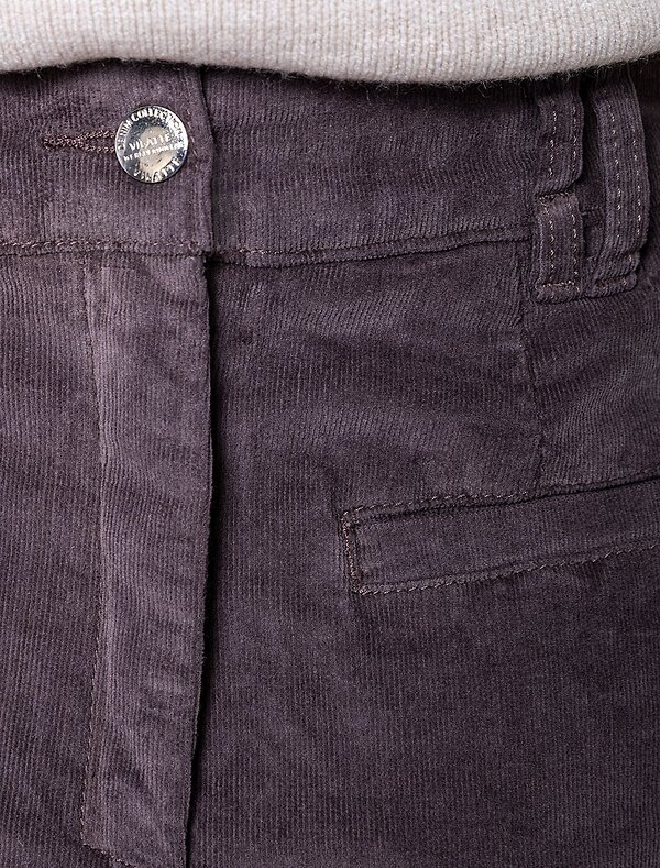 VILATTE Юбка 590039 D26.456 кофейный