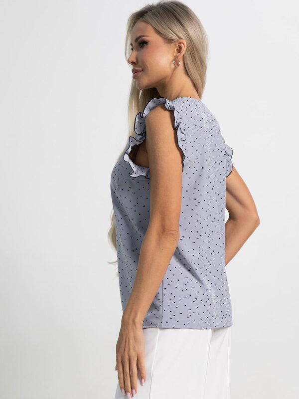 LT Collection Блуза 590045 Б15403-50М серый