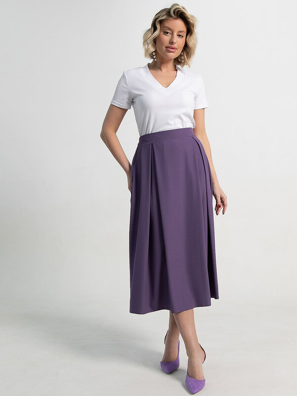 LT Collection Юбка 590049 Ю14389-16М фиолетовый