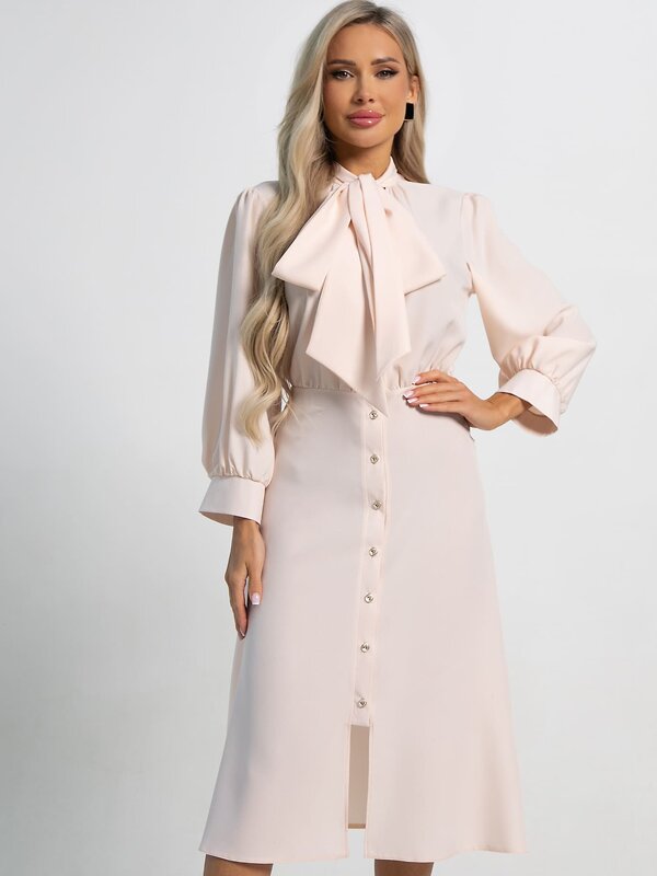 LT Collection Платье 590053 П15495-33М светло-бежевый