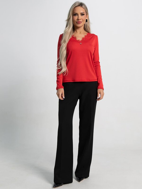 LT Collection Блуза 590054 Б15490-24М красный