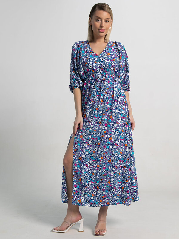 LT Collection Платье 590058 П15501-34М синий