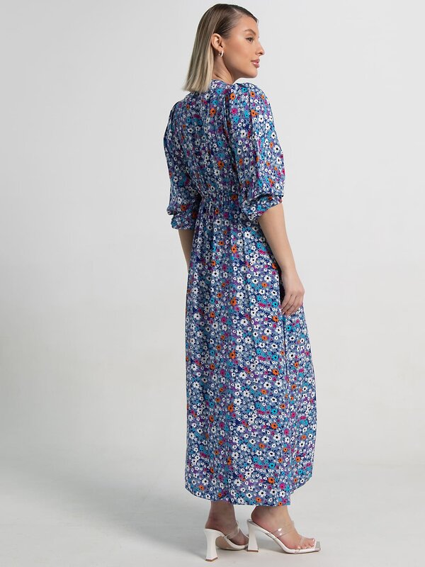 LT Collection Платье 590058 П15501-34М синий