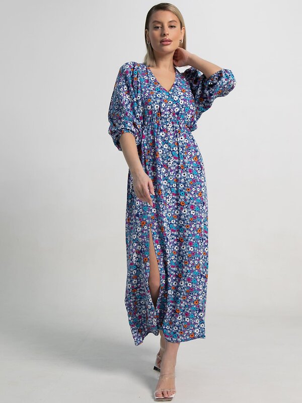 LT Collection Платье 590058 П15501-34М синий