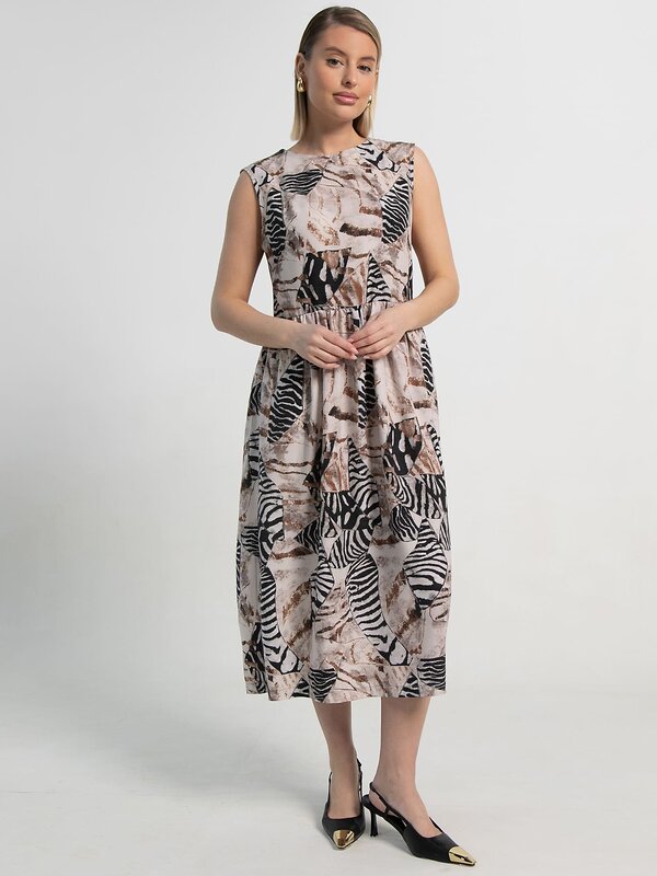 LT Collection Платье 590062 П15519-25М бежевый