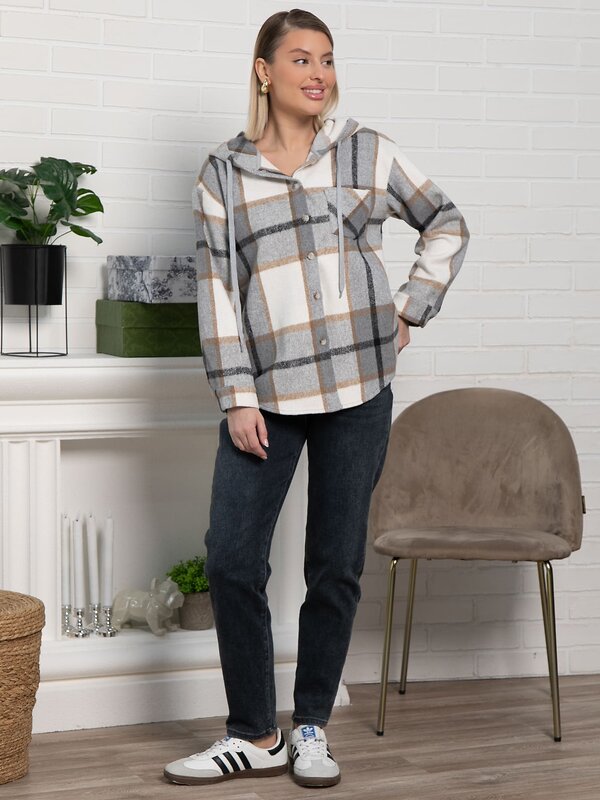 LT Collection Рубашка 590063 Б15504-18М серый