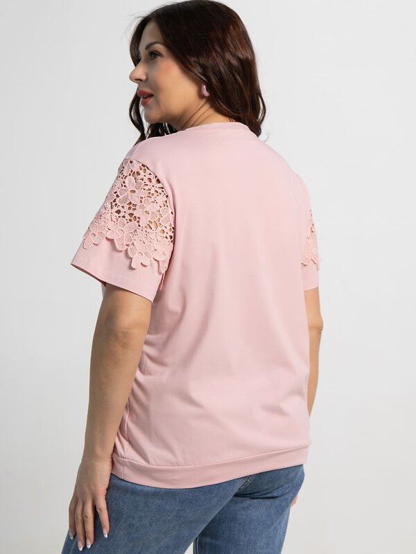 LT Collection Блуза 590067 Б15540-4М розовый