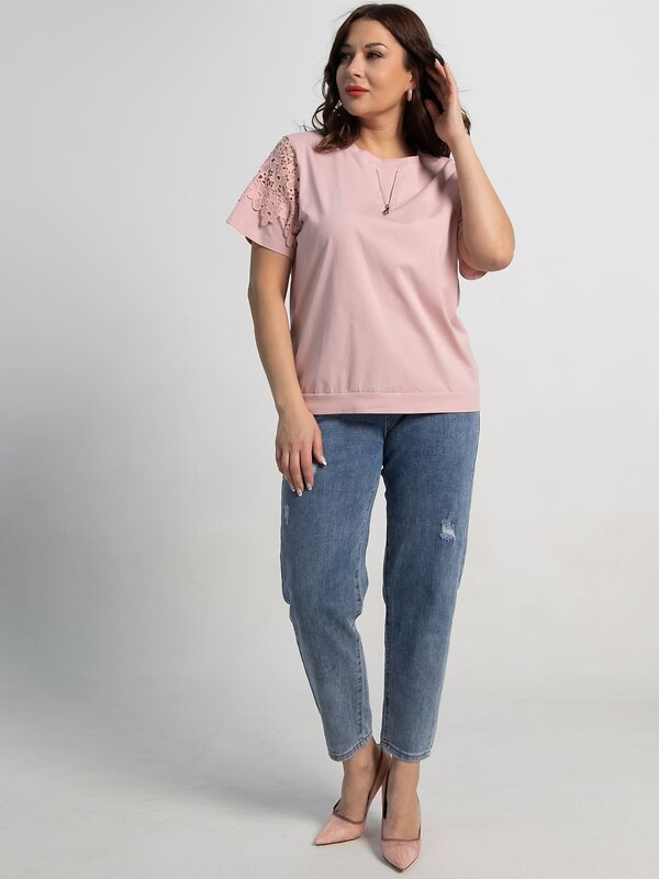 LT Collection Блуза 590067 Б15540-4М розовый