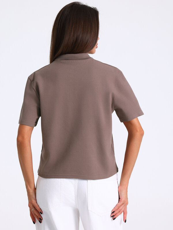 Апрель Футболка 590085 1ЖДПК4675090 светло-коричневый