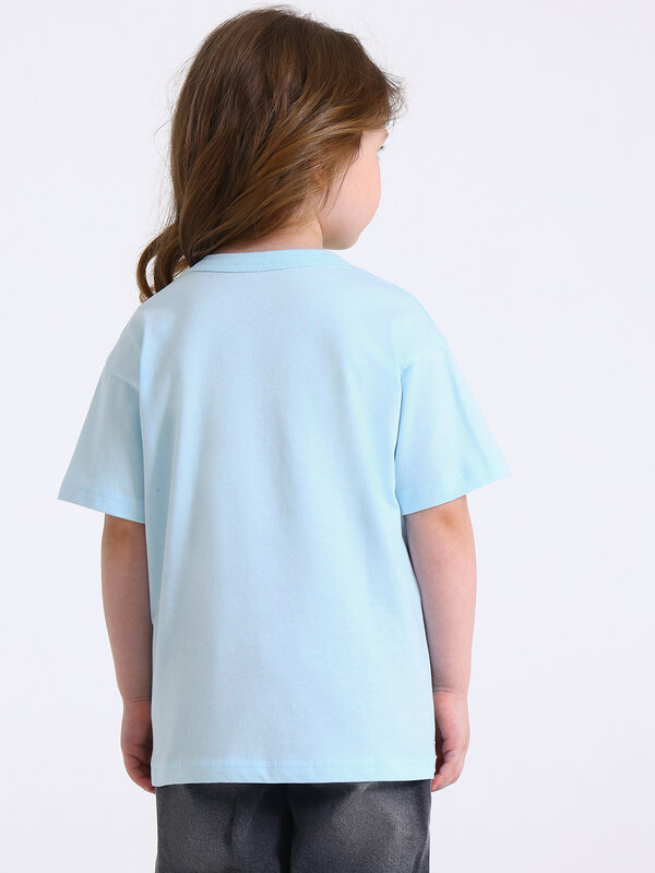 Апрель Футболка 590089 1ДДФК4327001 светло-голубой