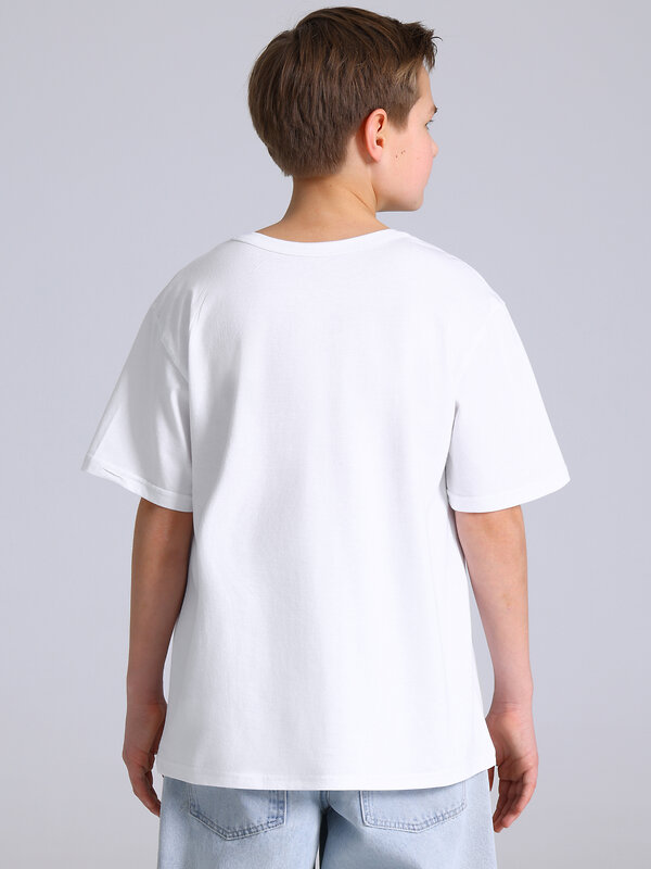 Апрель Футболка 590095 1ПДФК4333001 белый