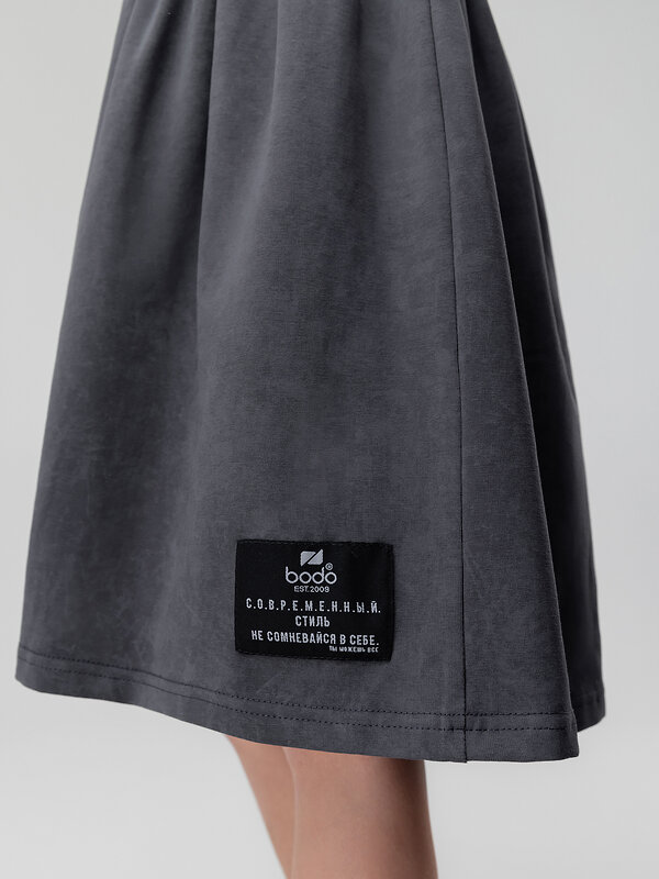 Bodo Платье 590119 18-188MD серый