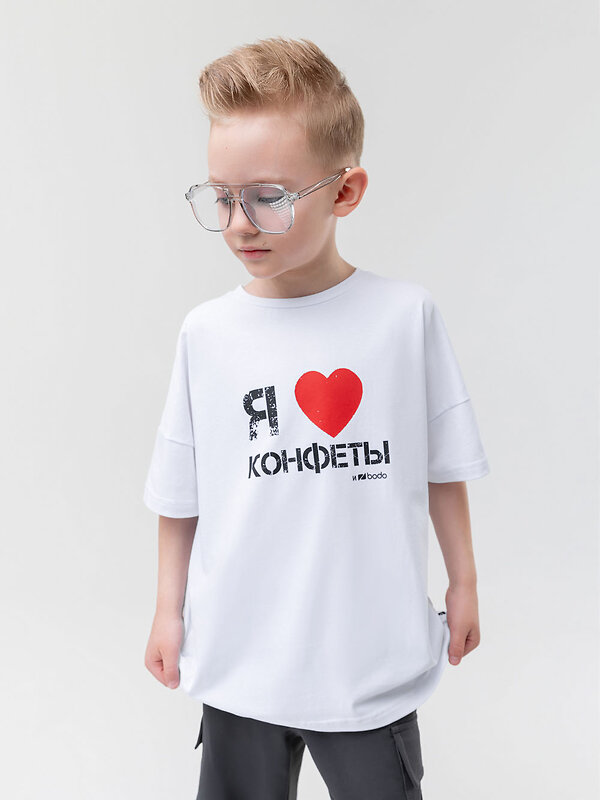 Bodo Футболка 590124 4-475MU белый