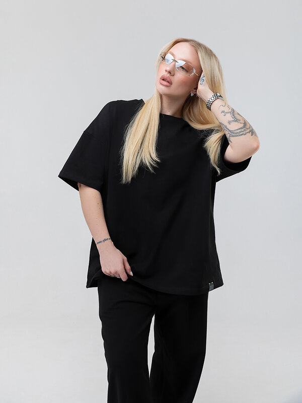 Bodo Футболка 590127 36-138MU черный (серый)