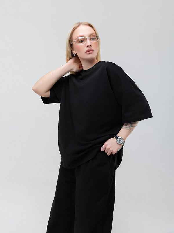 Bodo Футболка 590127 36-138MU черный (серый)