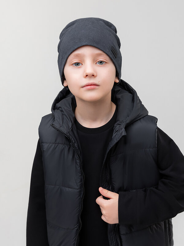 Bodo Шапка 590133 10-422MU графит (черный)