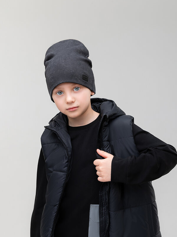 Bodo Шапка 590133 10-422MU графит (черный)