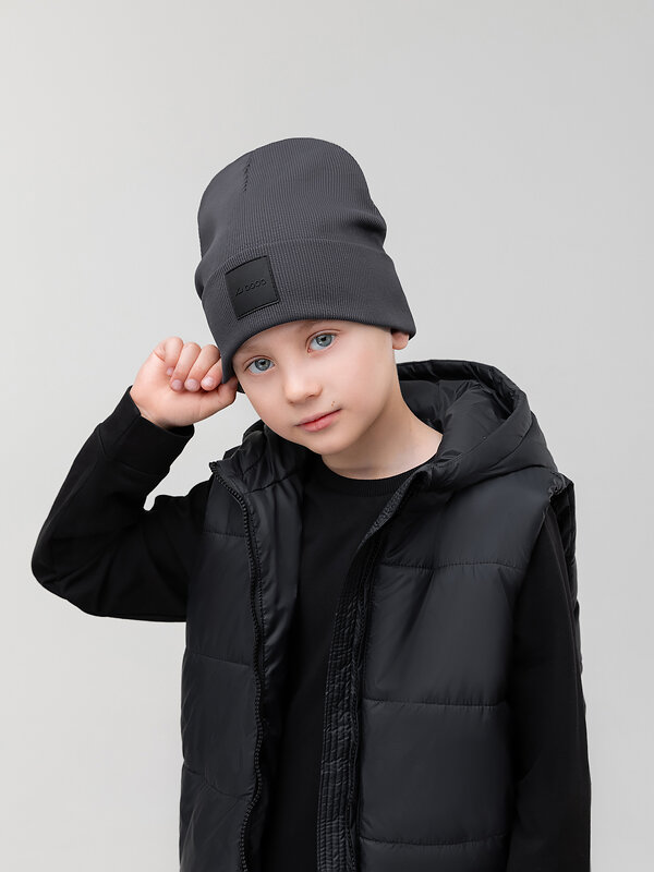 Bodo Шапка 590135 10-427MU графитовый