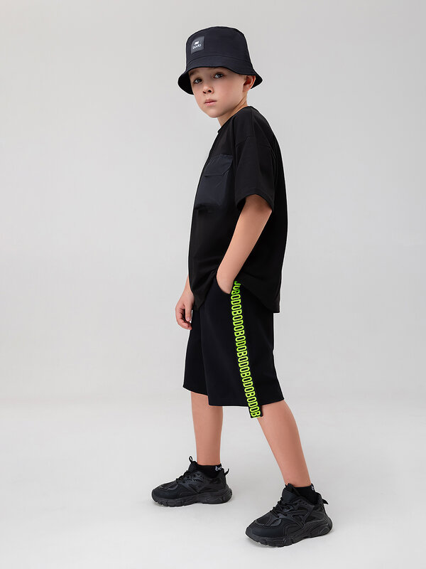 Bodo Шорты 590140 8-64МU черный (лимонный)