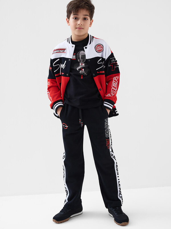 PLAYTODAY Брюки 590181 12611509 белый,черный