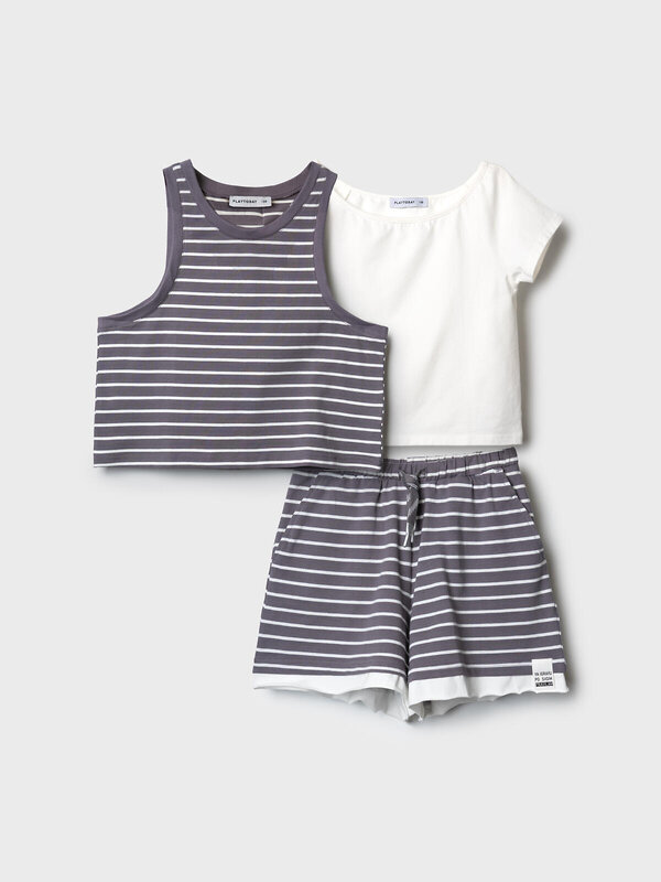 PLAYTODAY Комплект 590188 12621119 белый,серый