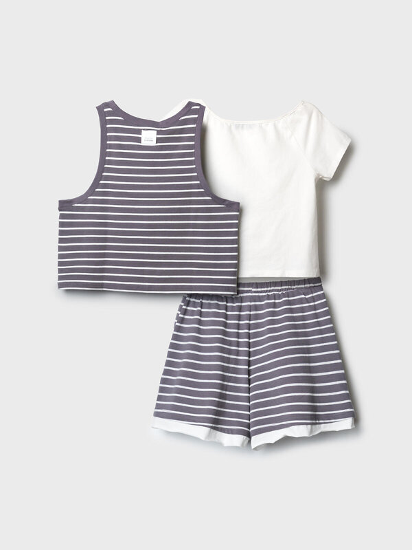 PLAYTODAY Комплект 590188 12621119 белый,серый