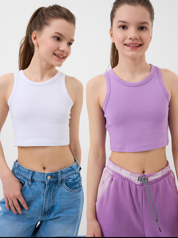 PLAYTODAY Топ 590190 12621660 белый,сиреневый