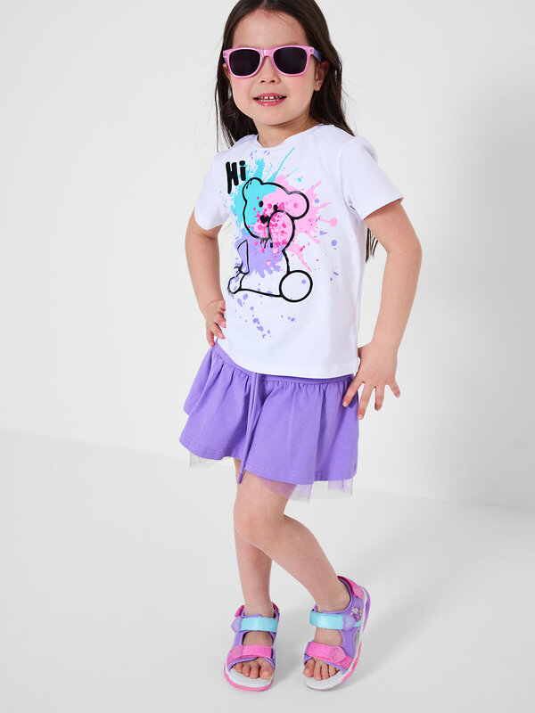 PLAYTODAY Туфли 590192 12622769 сиреневый,розовый,синий