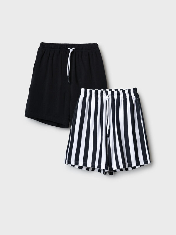 PLAYTODAY Шорты 590199 12621317 темно-серый,белый