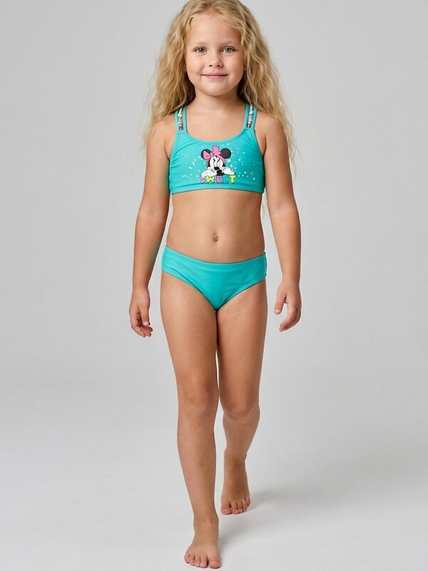 PLAYTODAY Купальник 590229 12622244 белый,бирюзовый,розовый