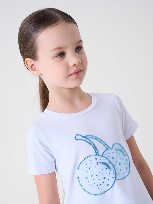 PLAYTODAY Платье 590233 12622374 белый,синий